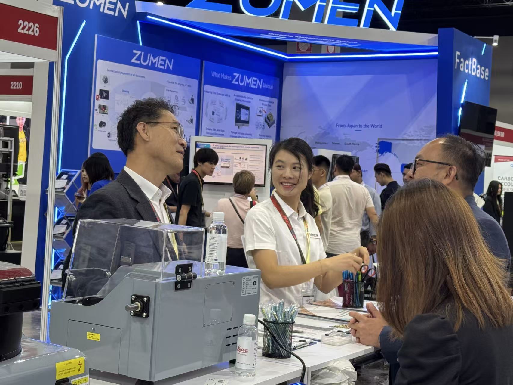 Live Interaction at TROJAN Booth