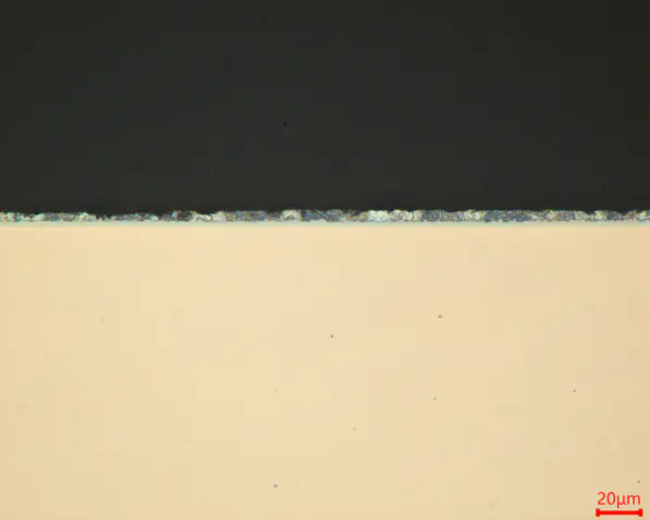 Dual-layer electroplating microstructure overview