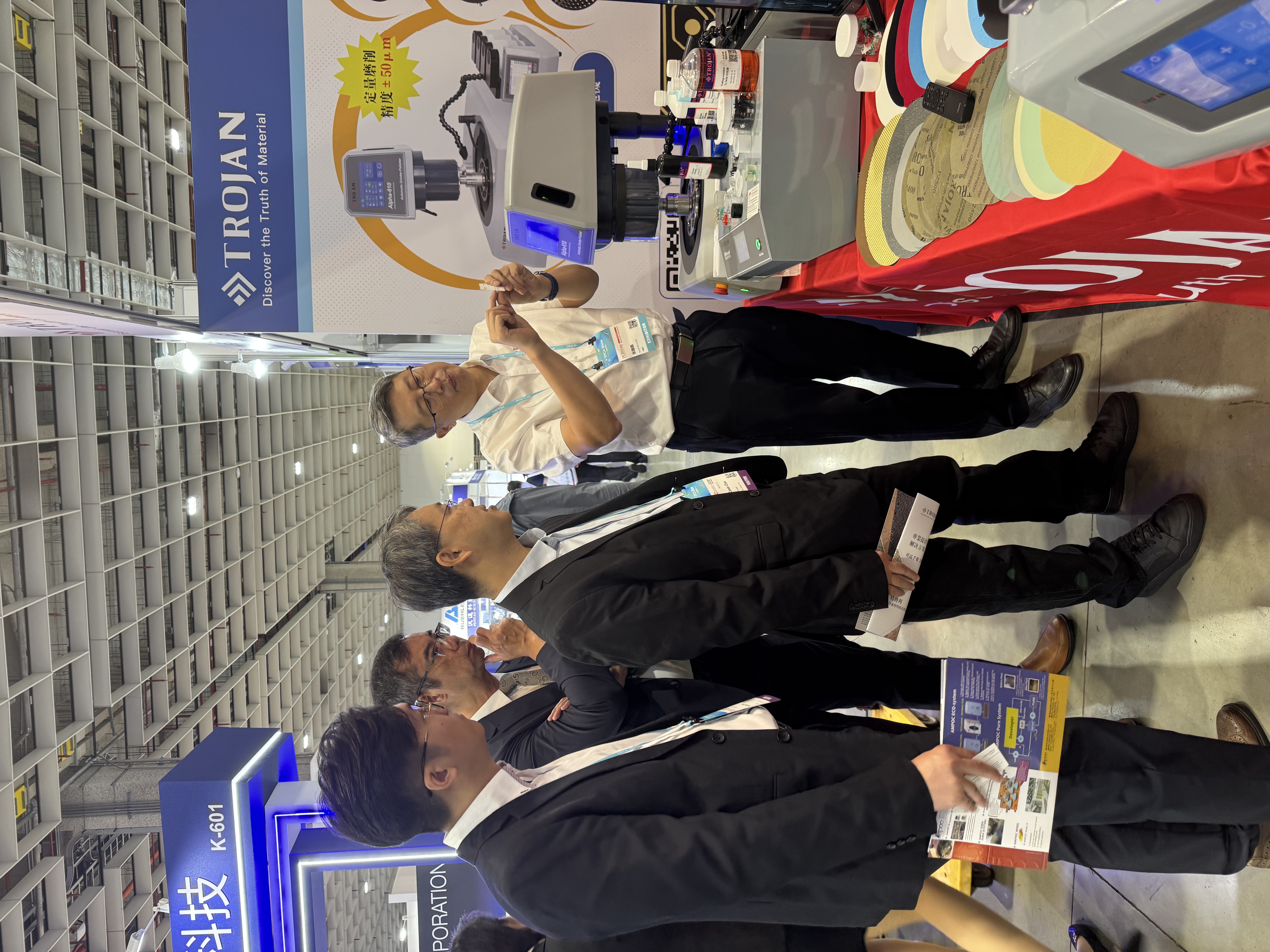 Trojan showcases metallographic inspection and testing equipment at TPCA Show 2026 in Taiwan