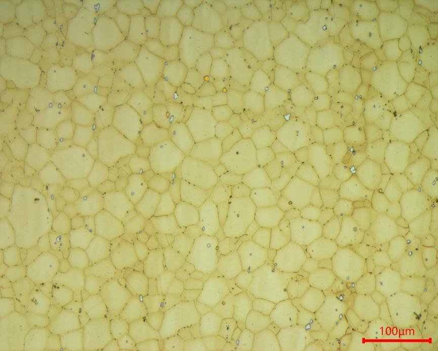 High Magnification Inconel 718 Microstructure
